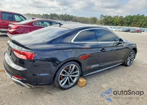 2018 Audi S5 Premium Plus z USA, uszkodzony, nr VIN WAUP4AF57JA032447
